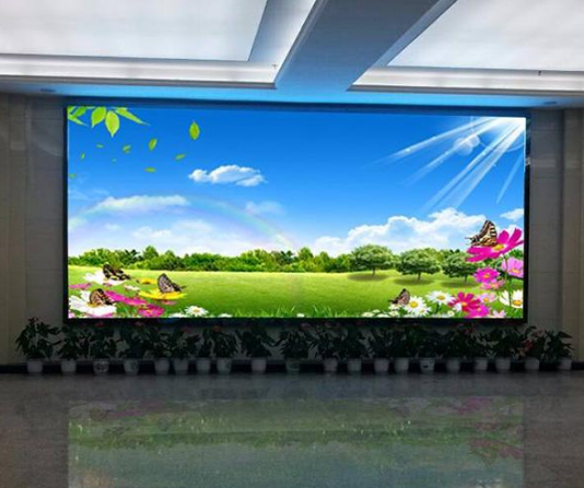 長(zhǎng)沙室內(nèi)全彩led顯示屏系統(tǒng)設(shè)備是怎么組成的？